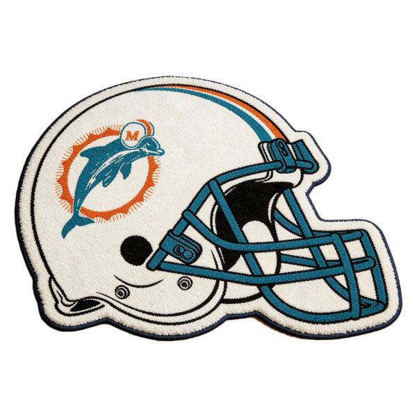 Miami Dolphins Helmet Rug