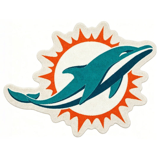 Miami Dolphins Rug
