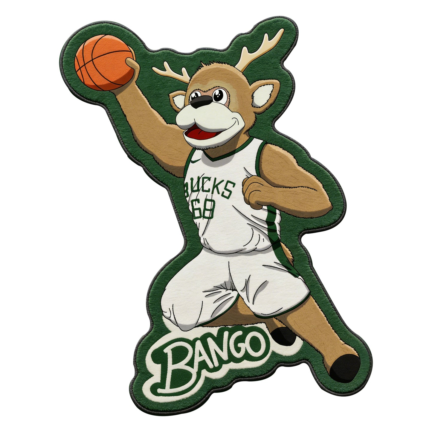 Milwaukee Bucks™ Mascot Rug