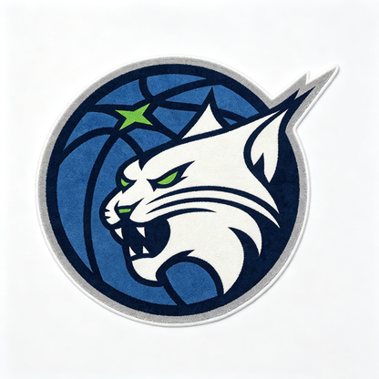 Minnesota Lynx® Logo Rug
