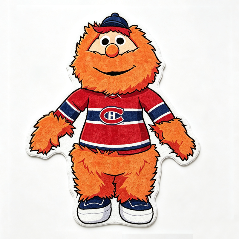 Montreal Canadiens mascot Rug