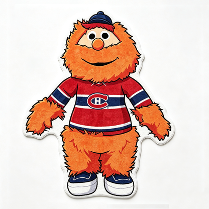 Montreal Canadiens mascot Rug