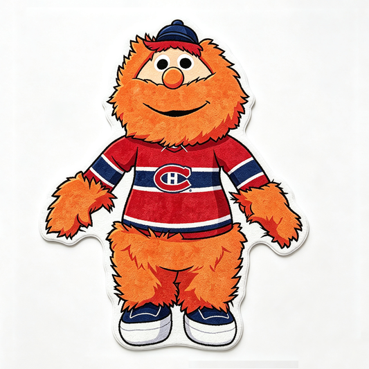 Montreal Canadiens mascot Rug