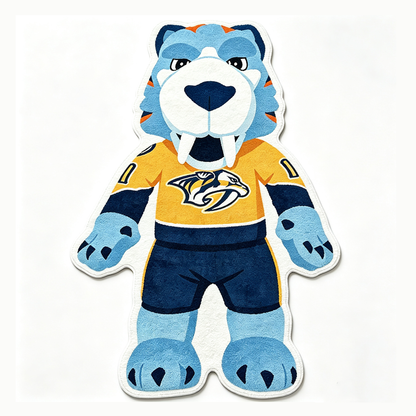 Nashville Predators mascot Rug
