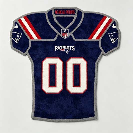 New England Patriots Uniform Rug