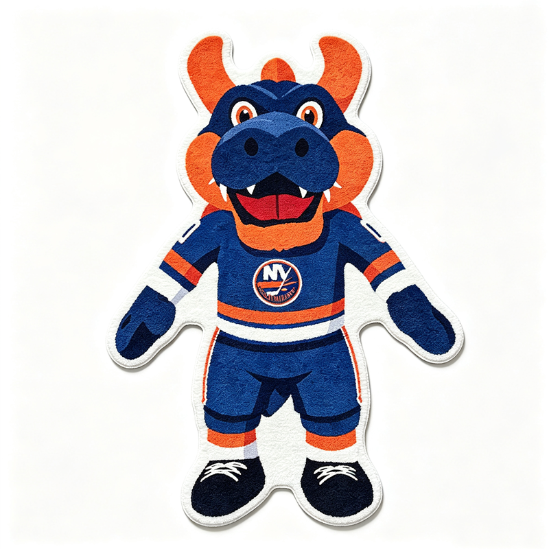 New York Islanders mascot Rug