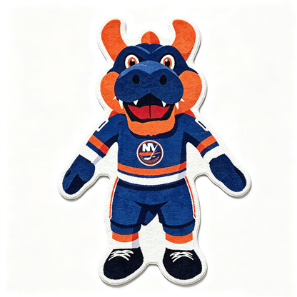 New York Islanders mascot Rug