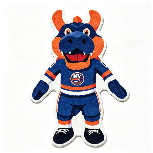New York Islanders mascot Rug