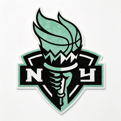 New York Liberty® Logo Rug