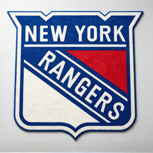 New York Rangers Logo Rug
