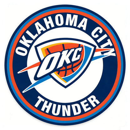 Oklahoma city Thunder™ Rug-Round rug