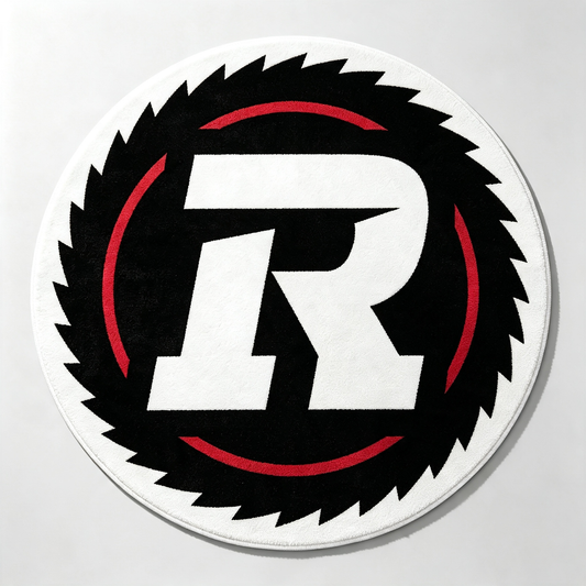 Ottawa RedBlacks Logo Rug