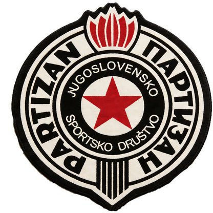 Partizan Football Club Logo Rug