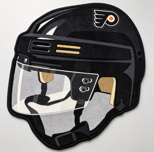 Philadelphia Flyers Helmet Rug