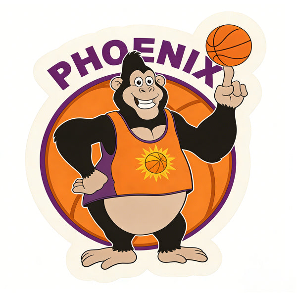 Phoenix Suns mascot Rug