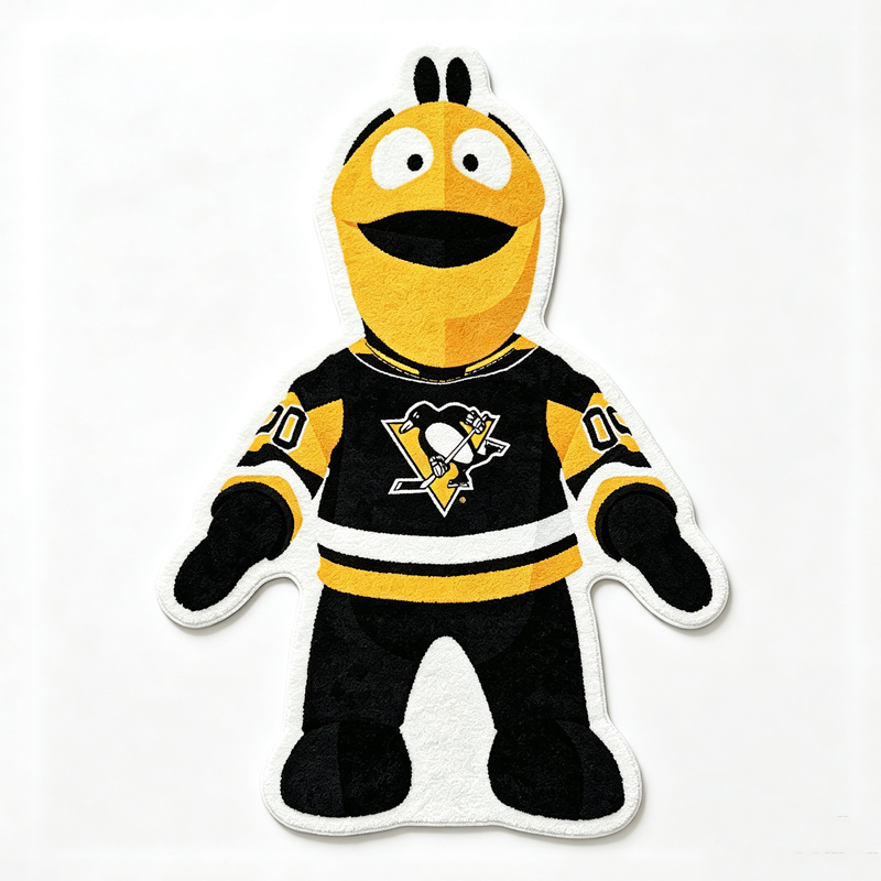 Pittsburgh Penguins mascot Rug