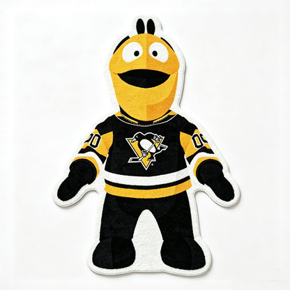 Pittsburgh Penguins mascot Rug