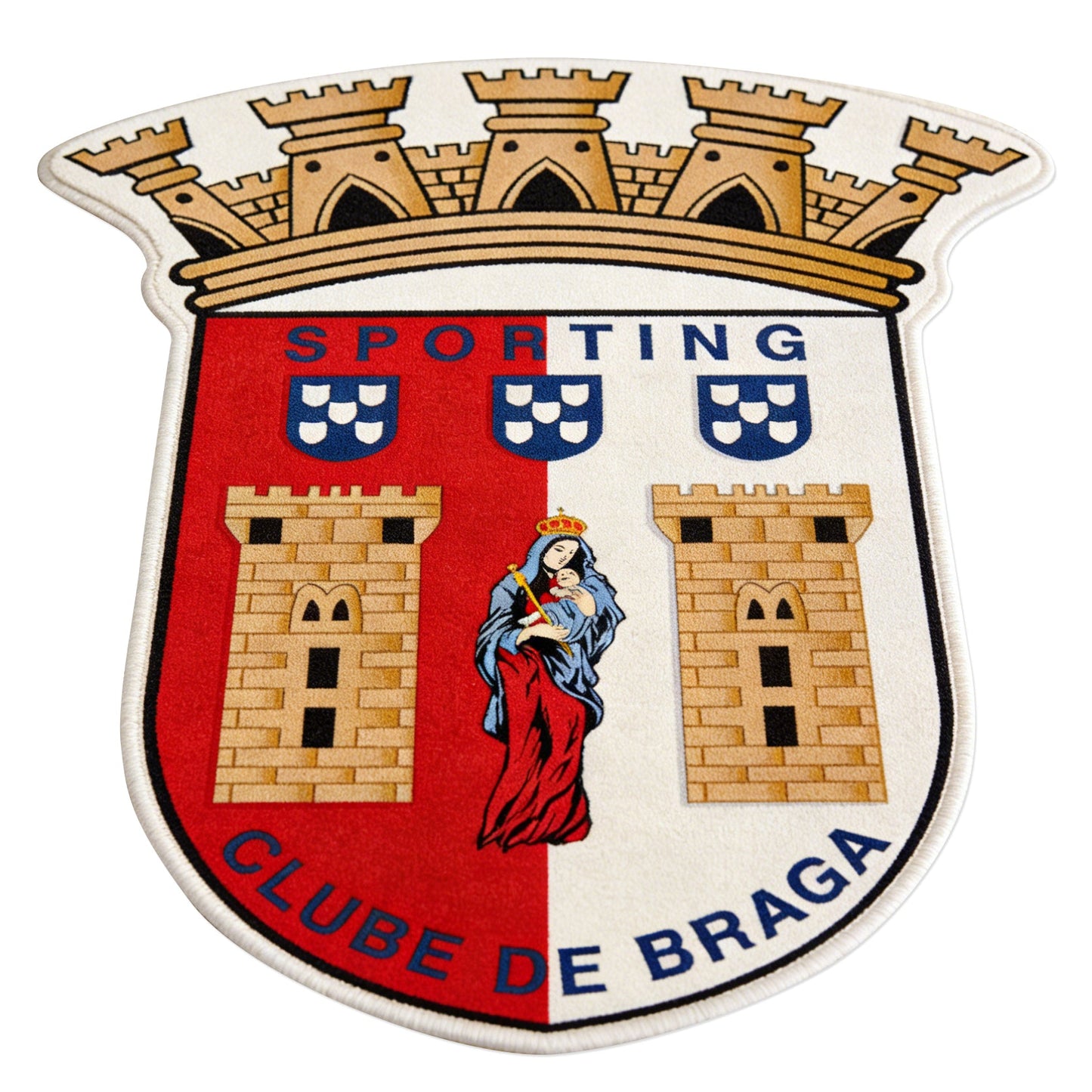 SC Braga Logo Rug