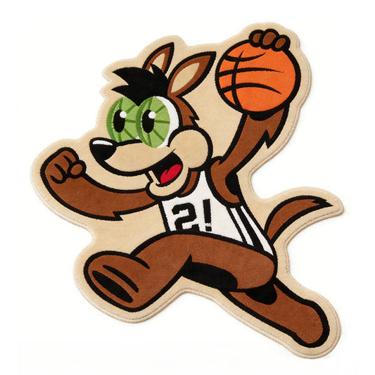San Antonio spurs mascot Rug