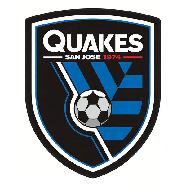 San Jose Earthquakes FC Logo Rug