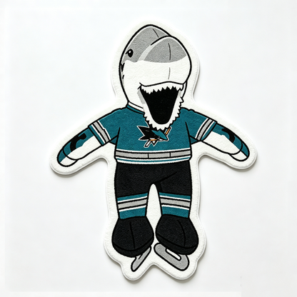 San Jose Sharks mascot Rug
