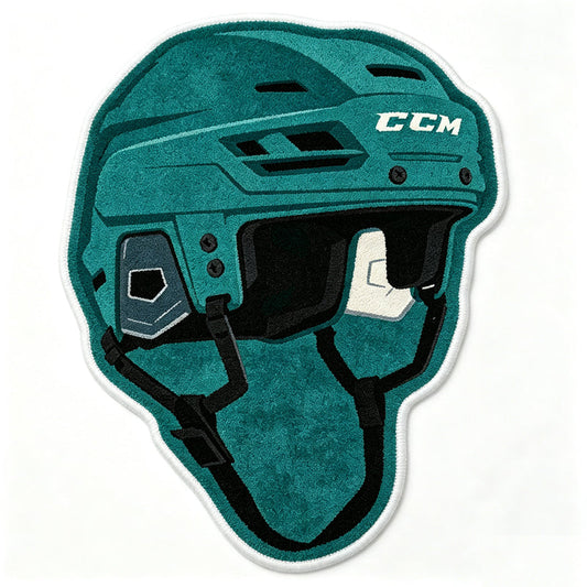 San Jose Sharks Helmet Rug