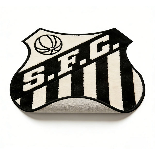 Santos FC Logo Rug