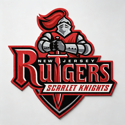 Scarlet Knights Rug -Rutgers