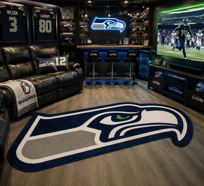 Seattle Seahawks Logo Rug