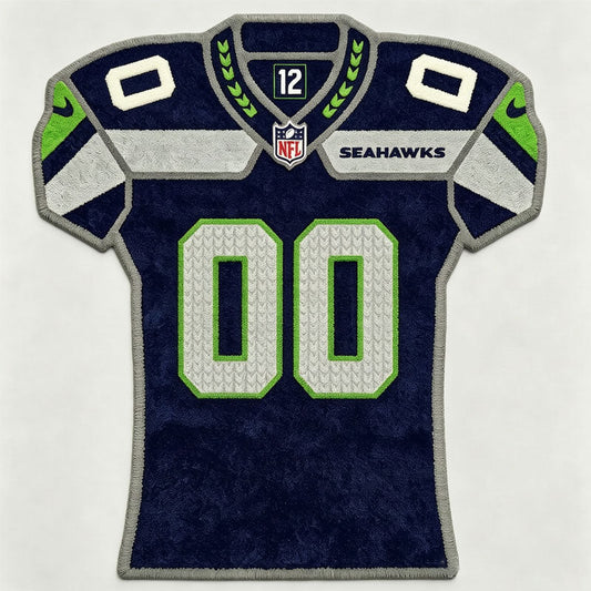Seattle Seahawks Uniform Rug