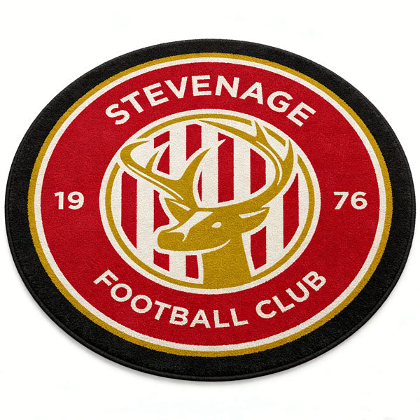 Stevenage  FC Logo Rug