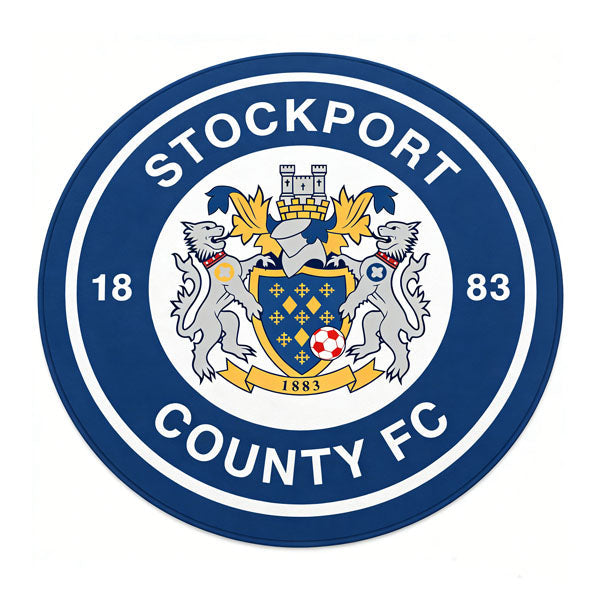 Stockport County FC Logo Rug