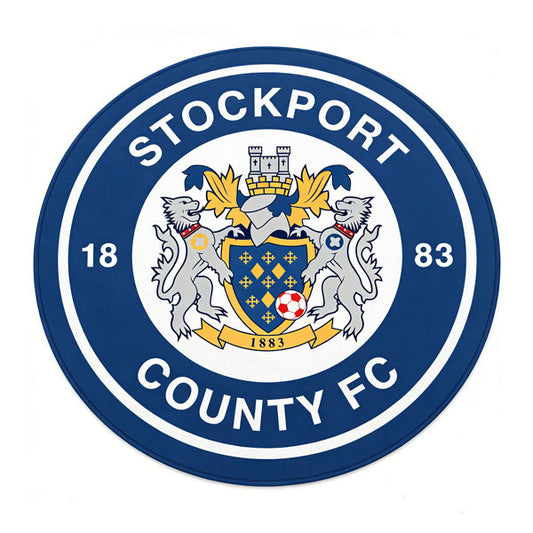 Stockport County FC Logo Rug