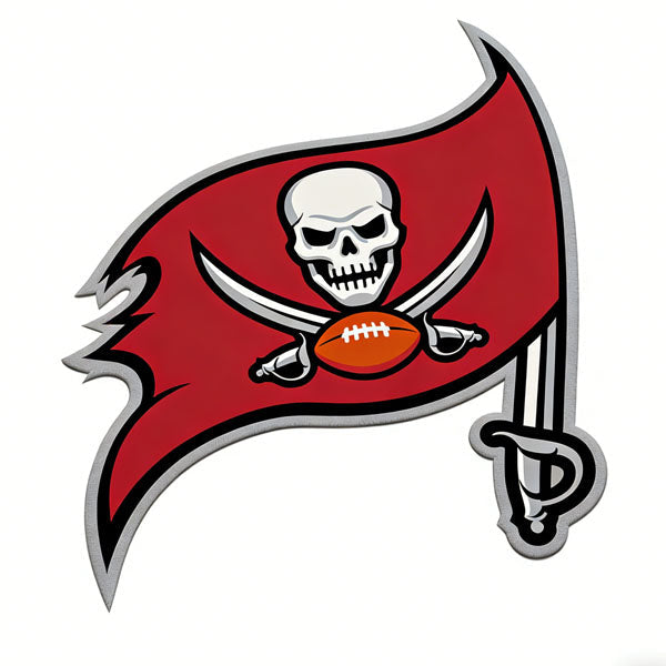 Tampa Bay Buccaneers Logo Rug