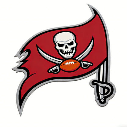 Tampa Bay Buccaneers Logo Rug