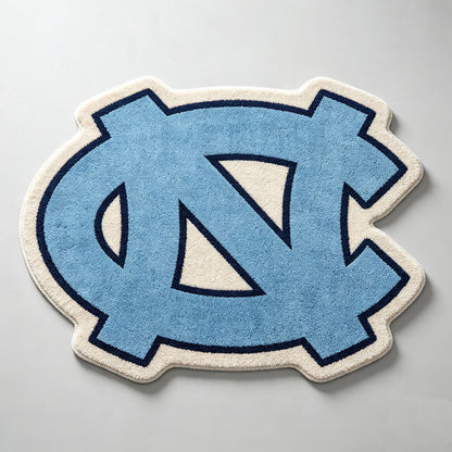 Tar Heels Logo Rug - North Carolina