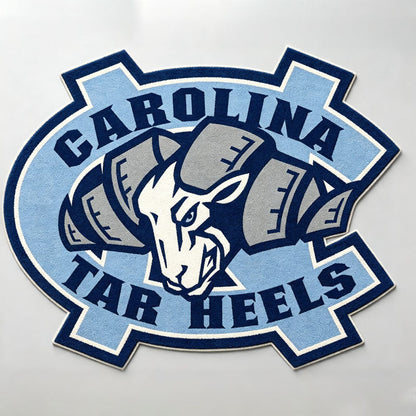 Tar Heels Logo Rug - North Carolina