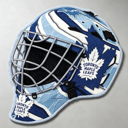 Toronto Maple Leafs Goalie Helmet Rug
