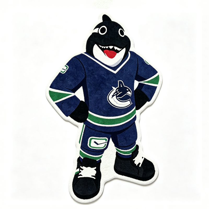 Vancouver Canucks mascot Rug