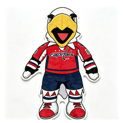 Washington Capitals mascot Rug