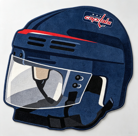 Washington Capitals Helmet Rug