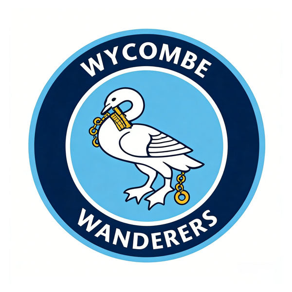 Wycombe Wanderers FC Logo Rug