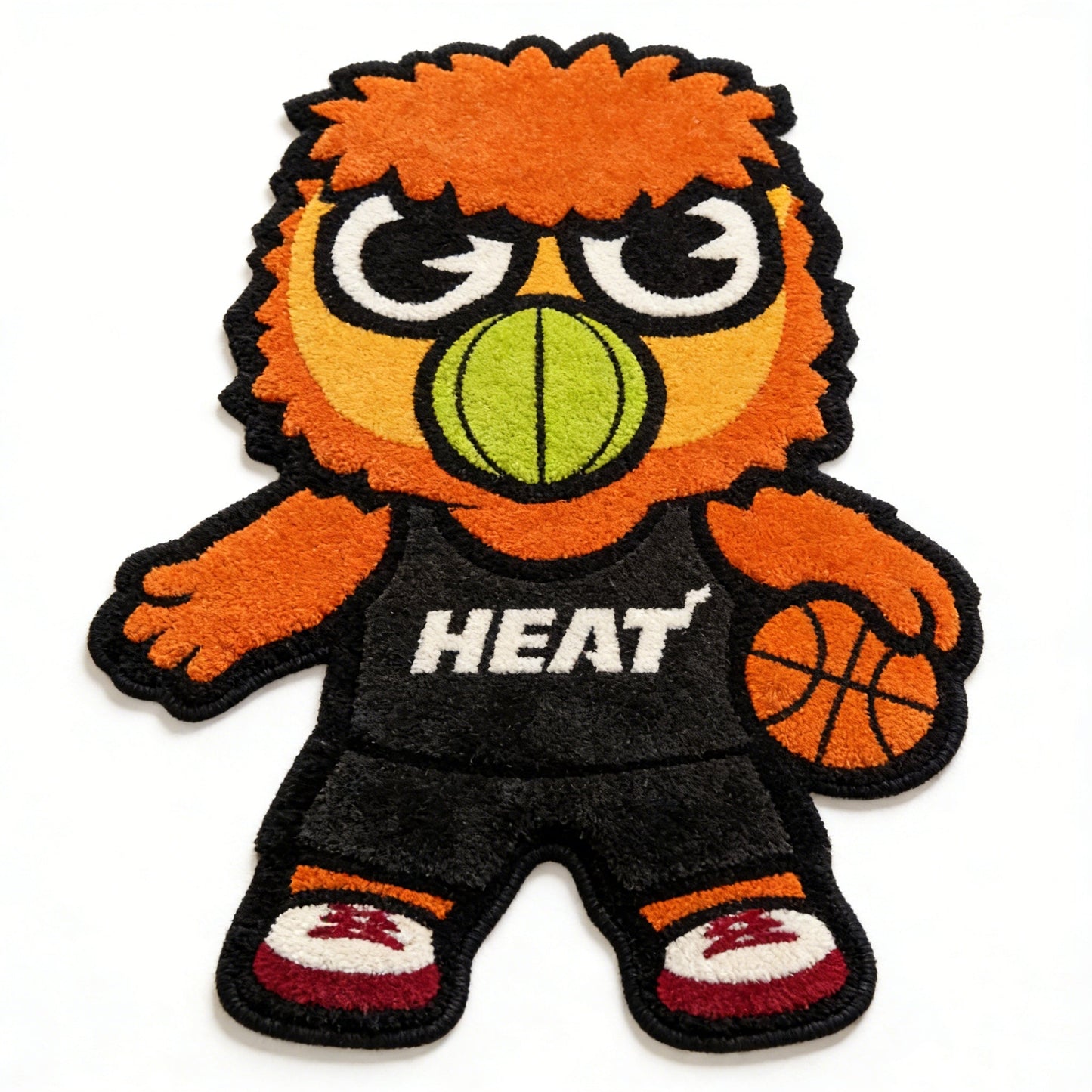 Miami Heat mascot Rug