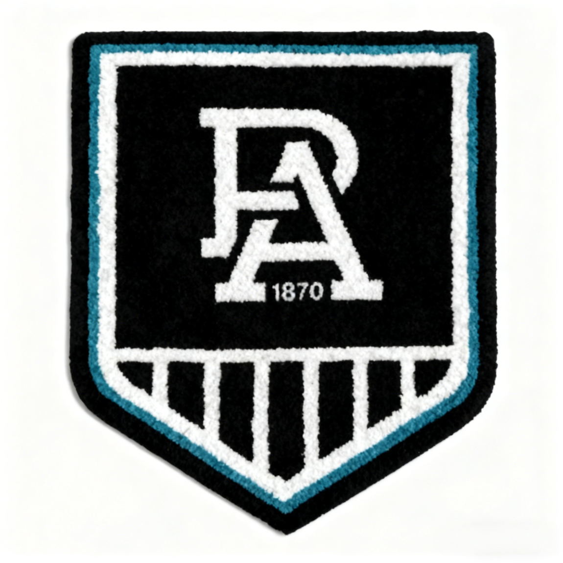 Port Adelaide Fc Logo Rug