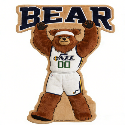 Utah Jazz mascot Rug